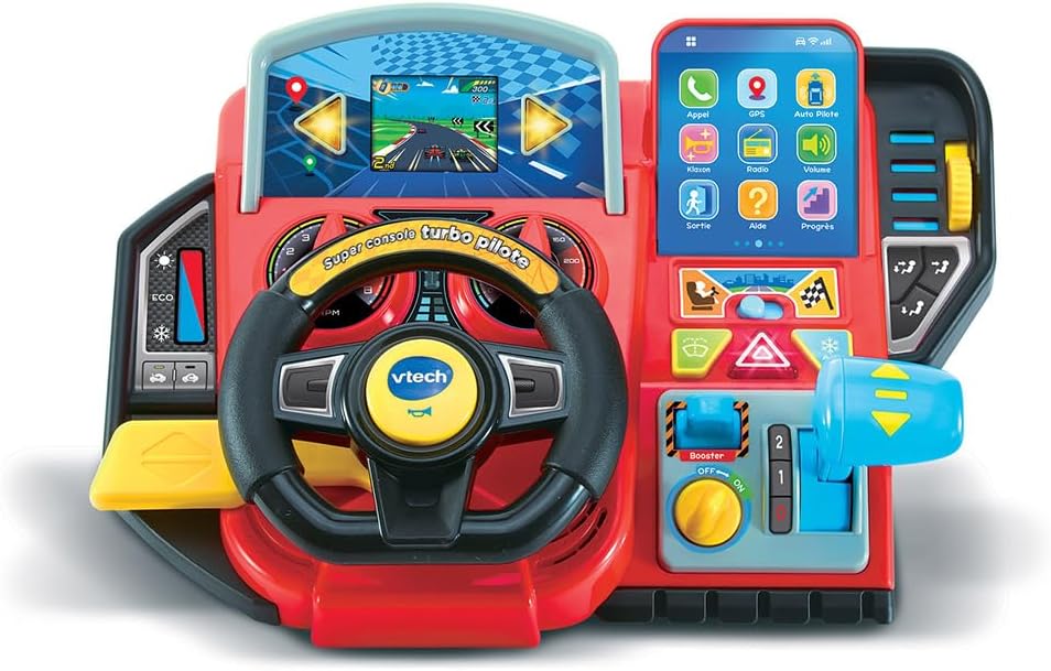 VTech Super Console Turbo : La Simulateur de Conduite Incontournable pour les Petits Pilotes !