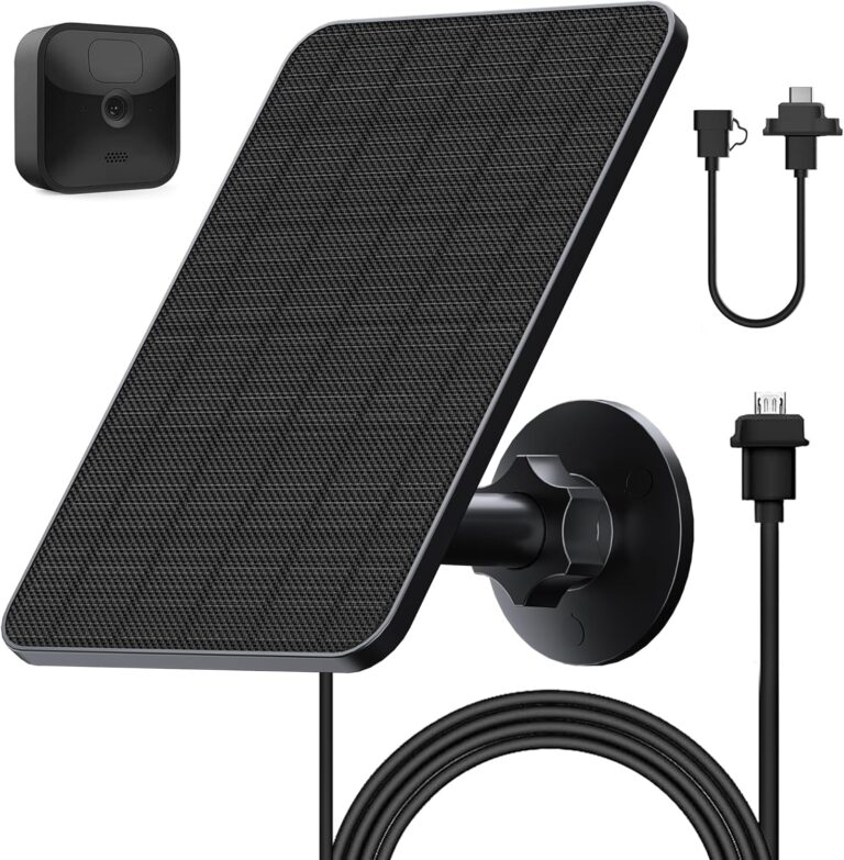 Adoptez le Solaire : Le Meilleur Panneau pour Caméra Blink Outdoor!