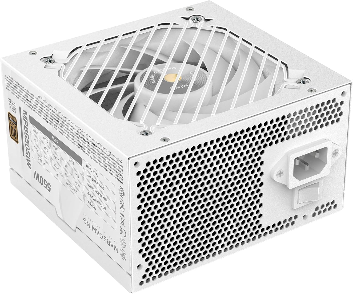Alimentation Mars Gaming MPB550SI : Puissance, Silence et Fiabilité en 7 Ans !