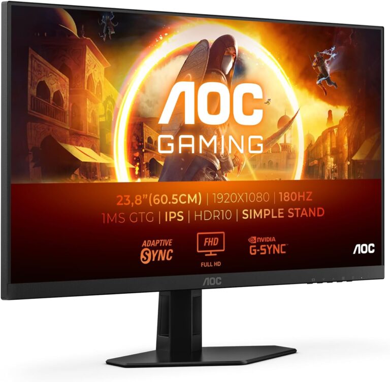 AOC Gaming 24G4XED : Le meilleur moniteur 24'' FHD à 180Hz pour les gamers !