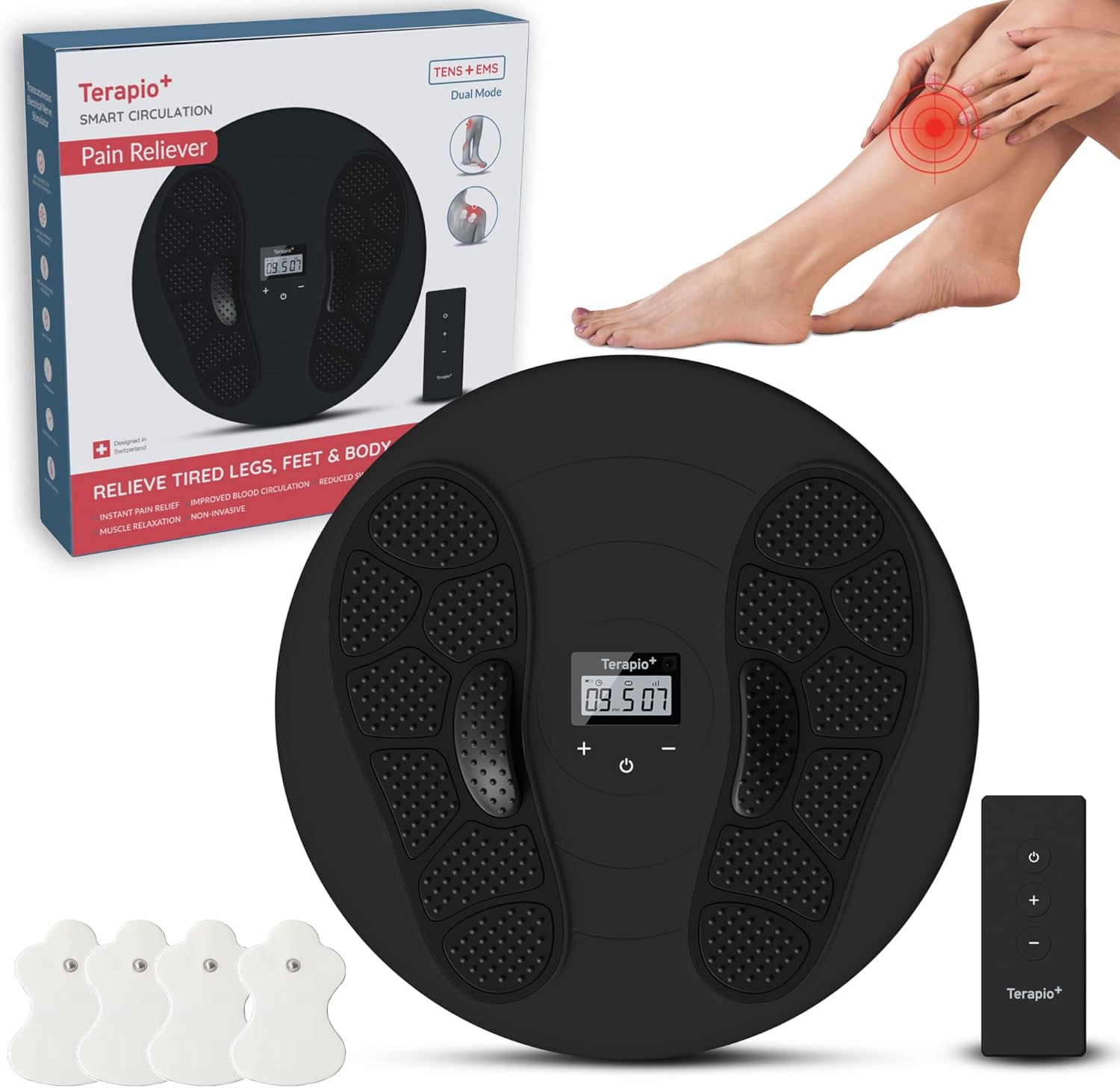 Boostez votre circulation : le meilleur électro-stimulateur TERAPIO !