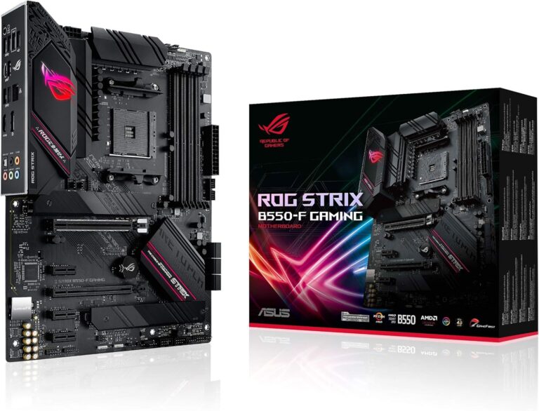 Boostez Votre Game avec la ROG Strix B550-F : La Carte Mère Ultime pour Ryzen!
