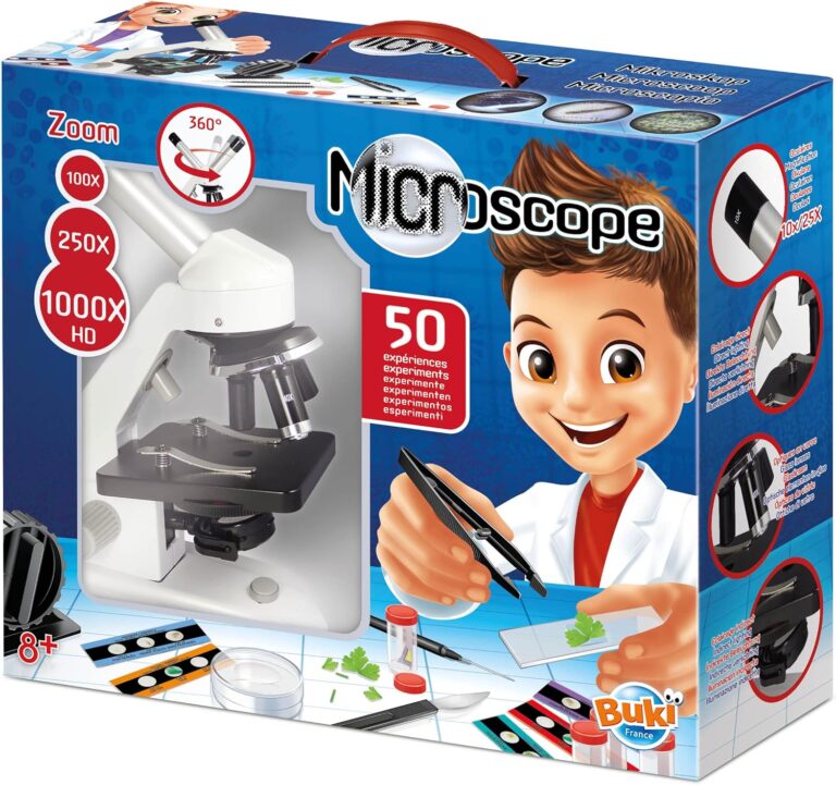 Buki MR600 : Le Meilleur Microscope pour 50 Expériences Épatantes !