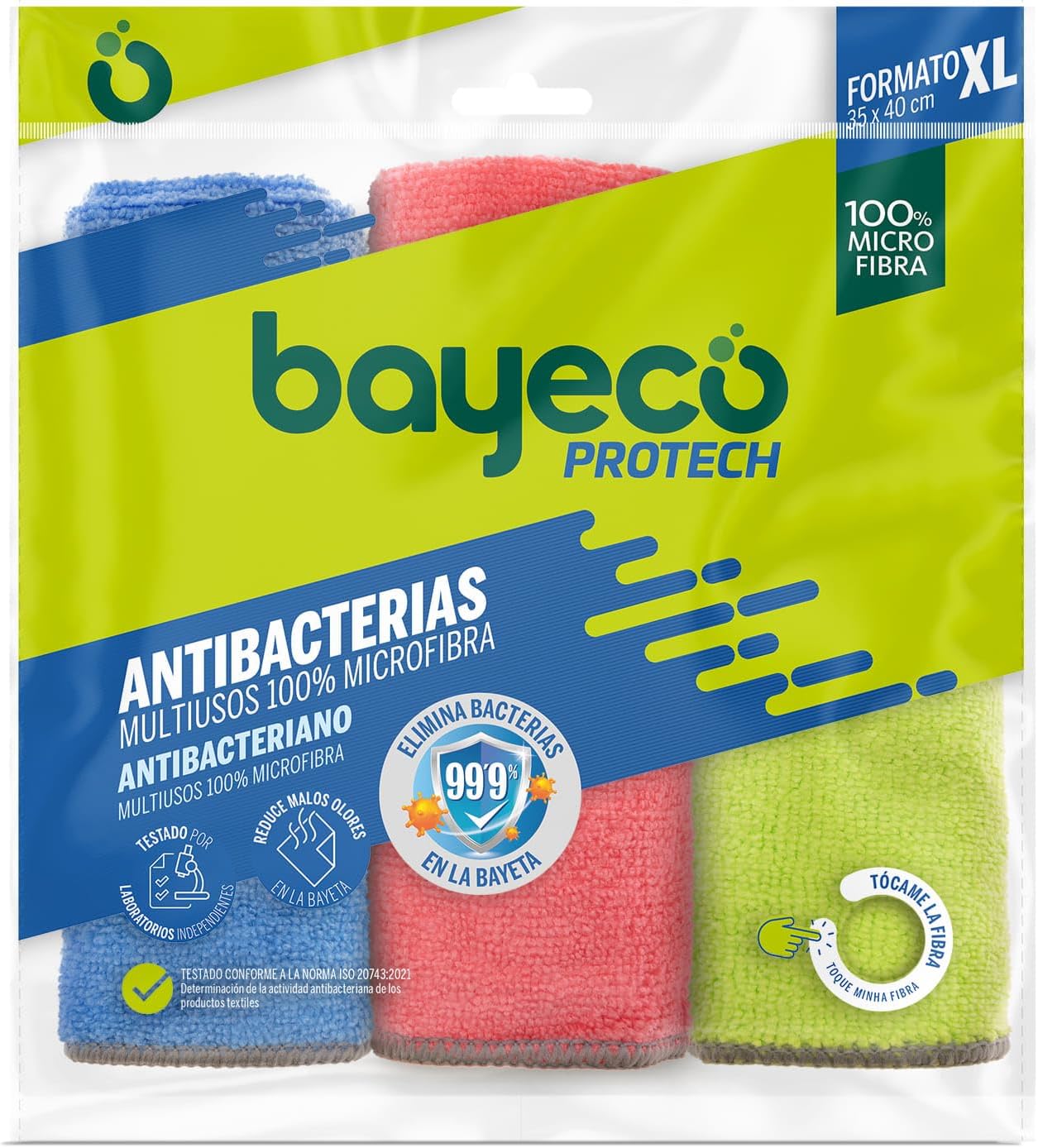 Chiffons Antibactériens Bayeco : Nettoyez à 99,9% avec Style !