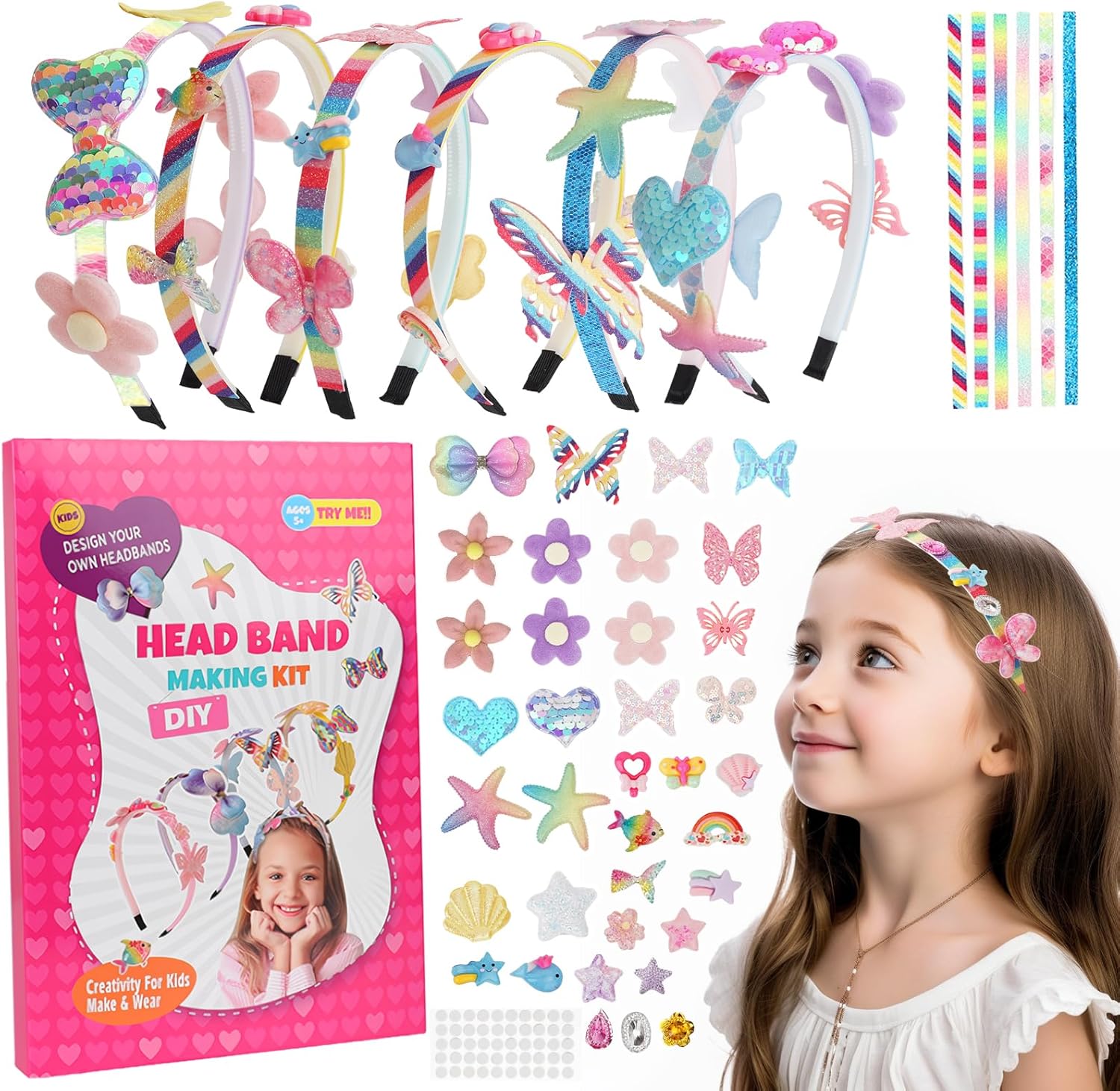 Créativité au Top : Le Meilleur Kit de Fabrication de Bandeaux pour Filles !