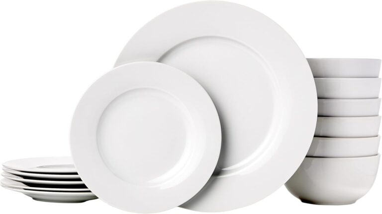 Dressez la Table : Le Service en Porcelaine Amazon Basics pour Éblouir vos Invités !