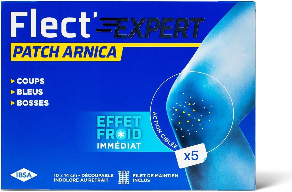 Fini les Bleus : Découvrez FLECT'EXPERT, le Patch Arnica Immanquable !