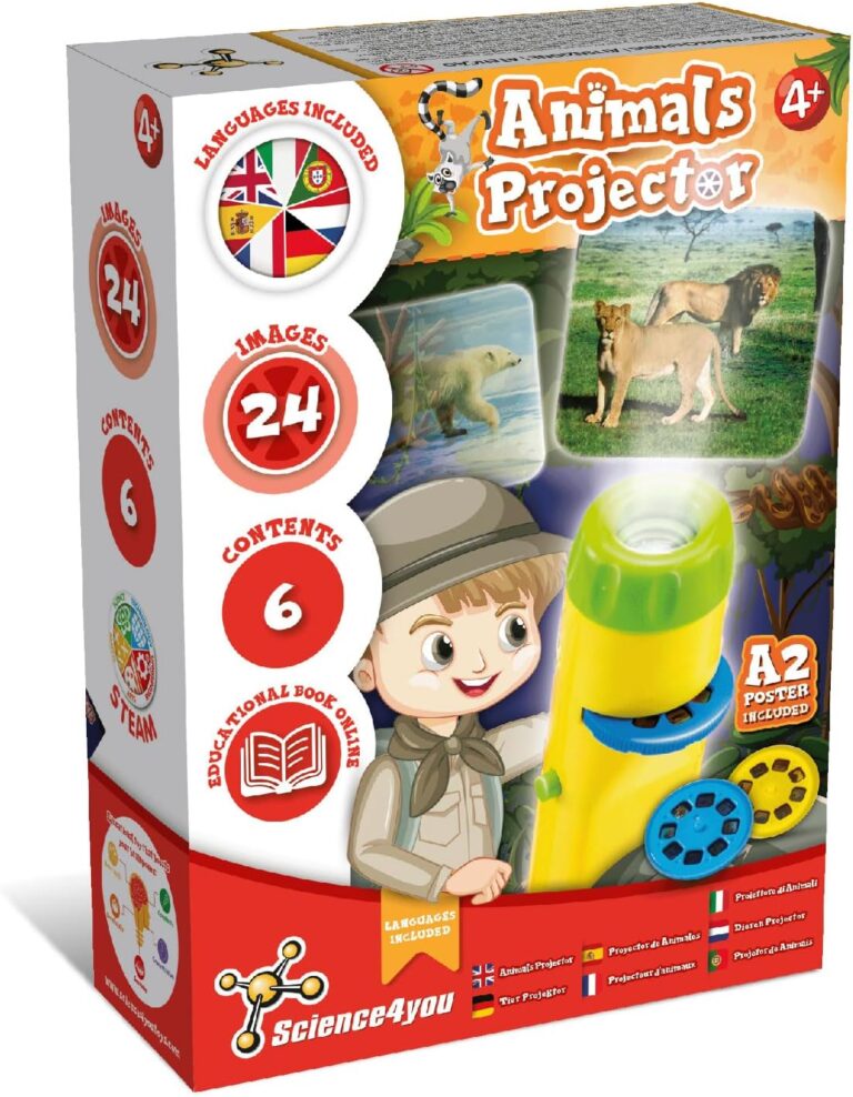 Illuminez l'Apprentissage : La Lampe Torche Animaux qui Fait Briller l'Imagination des Enfants !