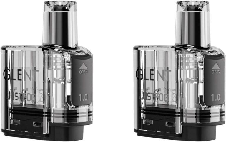 Justfog GLENT POD : Les Meilleurs Réservoirs Mesh pour Vapotage Sans Chichis!