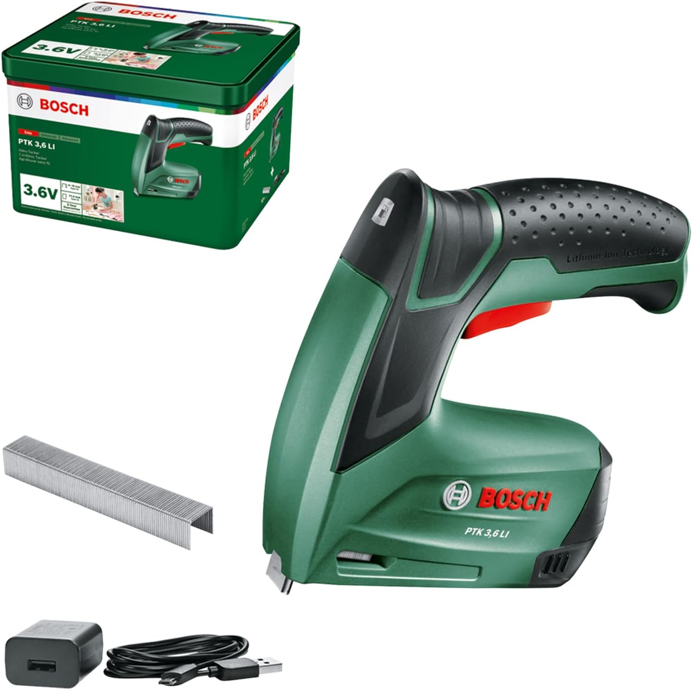 La meilleure agrafeuse sans fil : Bosch PTK 3,6 LI, Simple et Efficace!