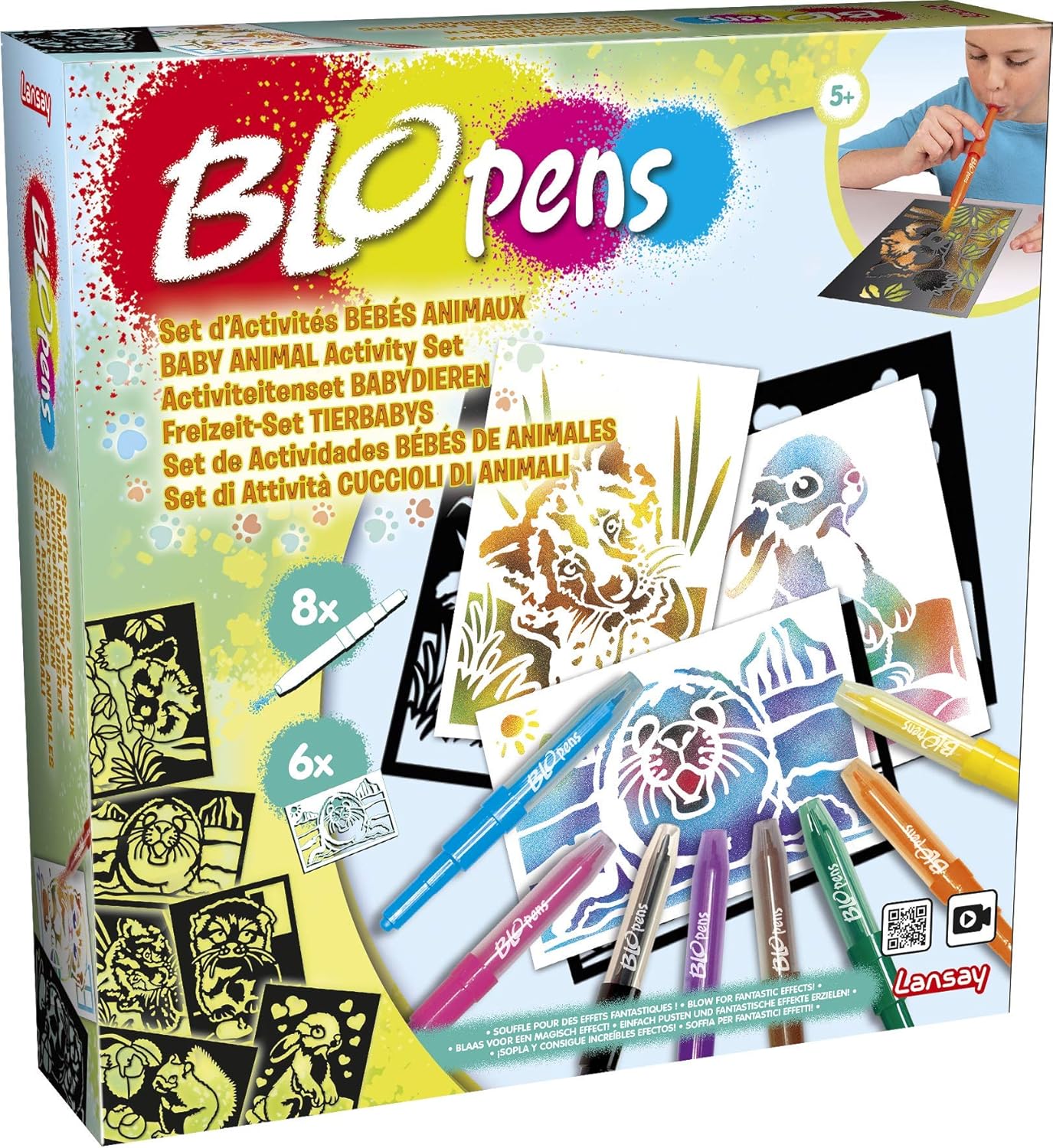 Lansay BLOPENS : Le Kit Colorant Récréatif pour Petits Artistes !
