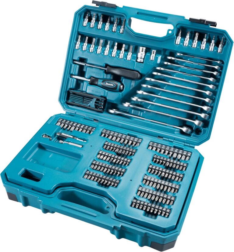 Le Coffret d’Outils Makita : 221 Pièces pour des Projets sans Pareil !