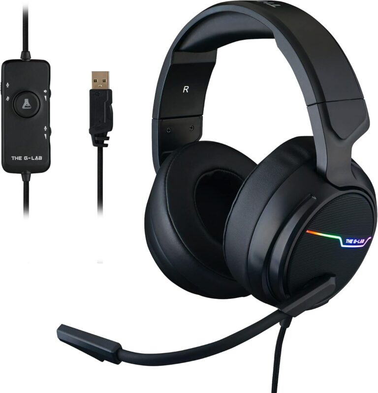 Le G-LAB Korp THALLIUM : Le Casque Gaming Incontournable pour un Son Époustouflant !
