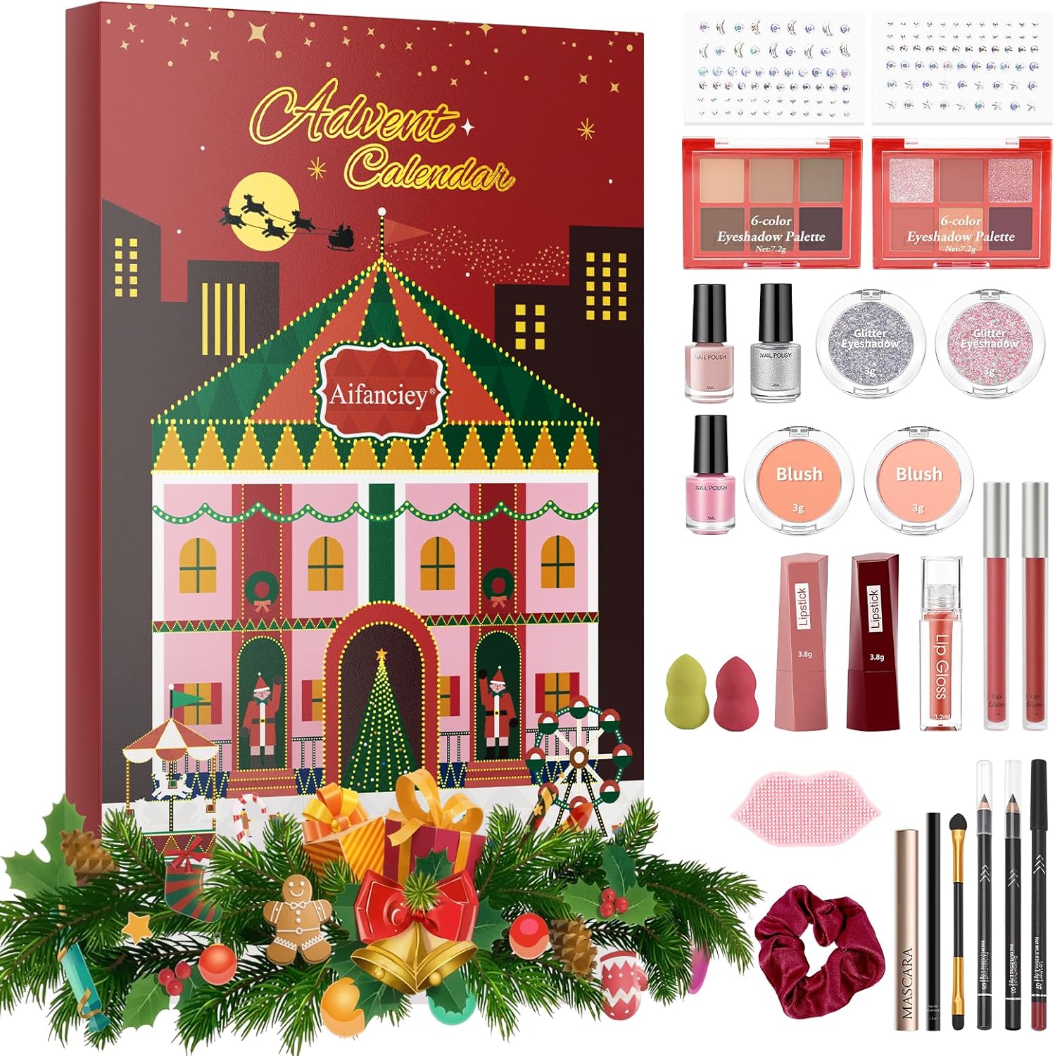 Le Meilleur Calendrier de l'Avent Beauté : 24 Jours de Surprise Maquillage Pour Briller à Noël!