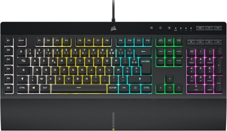 Le Meilleur Clavier Gamer : CORSAIR K55 RGB PRO, Fun et Résistant !