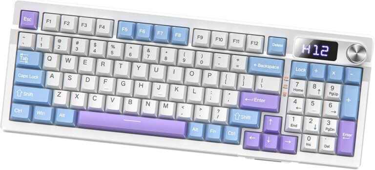 Le Meilleur Clavier Mécanique Ergonomique : Silencieux et Équipé d'un Écran Numérique!