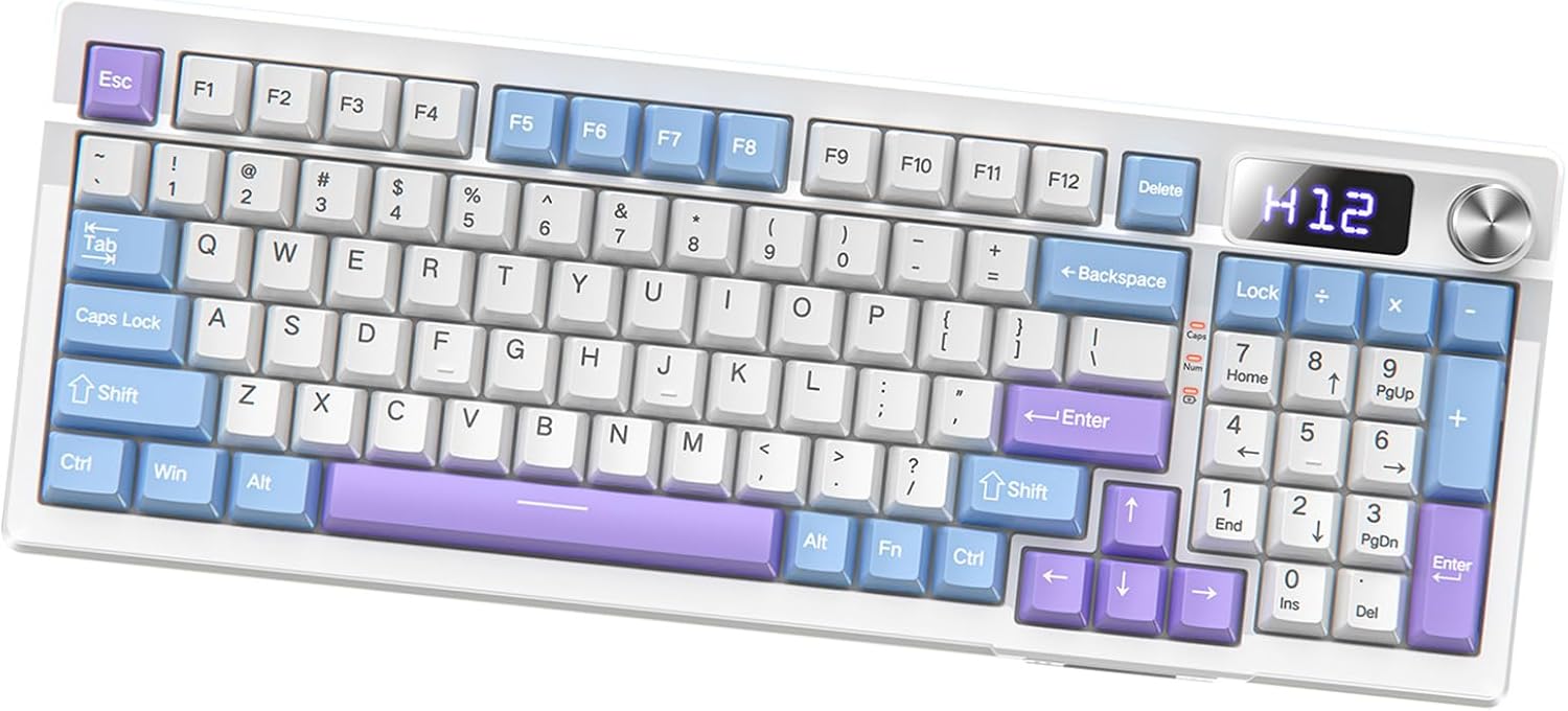 Le Meilleur Clavier Mécanique Ergonomique : Silencieux et Équipé d'un Écran Numérique!
