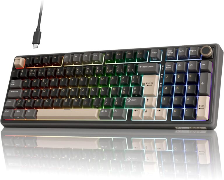Le MEILLEUR Clavier Mécanique Gamer : RK ROYAL KLUDGE R98 Pro en Test!
