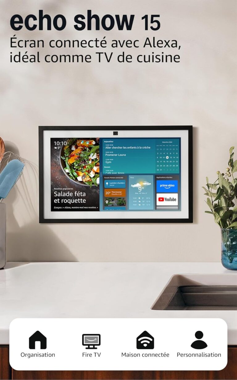 Le Meilleur Écran Connecté : Amazon Echo Show 15 Dévoilé !