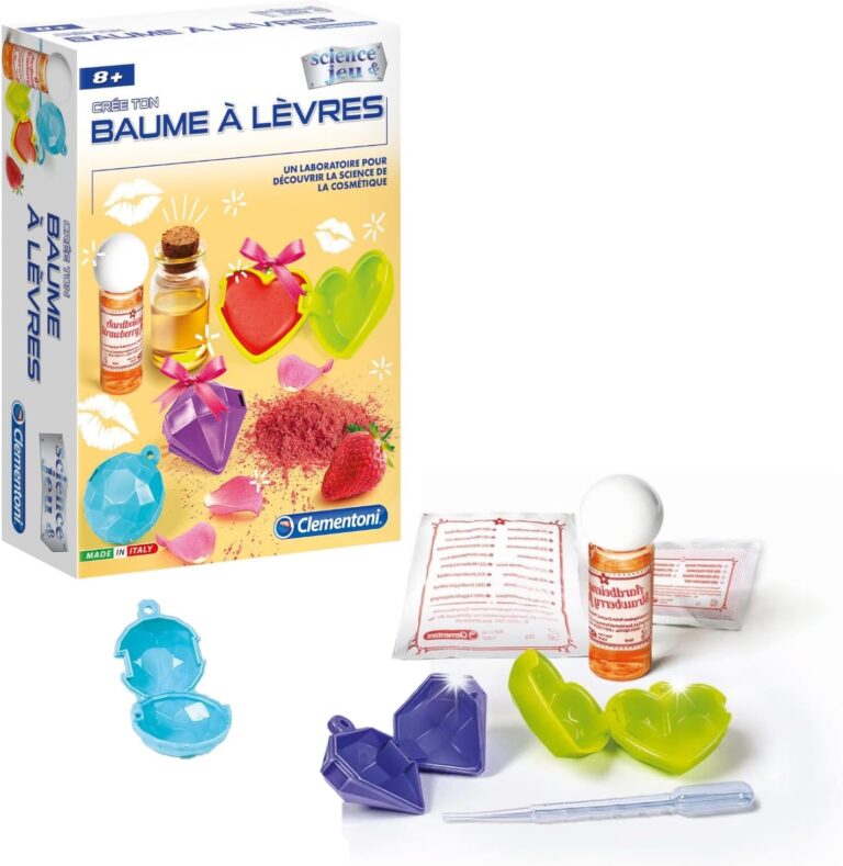 Le Meilleur Kit DIY : Crée Ton Baume à Lèvres avec Clementoni ! 🍓✨