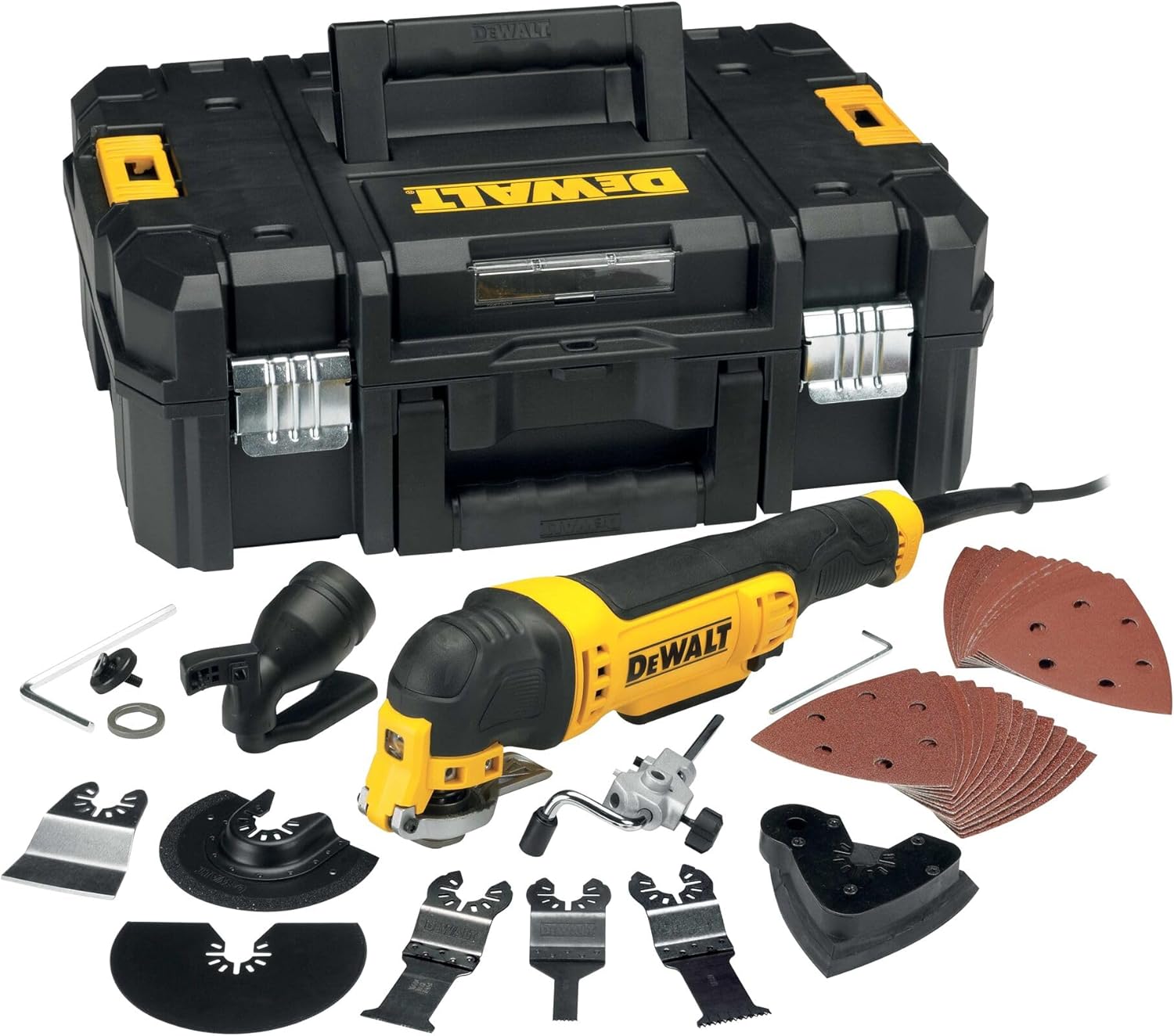 Le Meilleur Multi-Cutter Filaire : DEWALT DWE315KT-QS, Puissance et Polyvalence au Top!