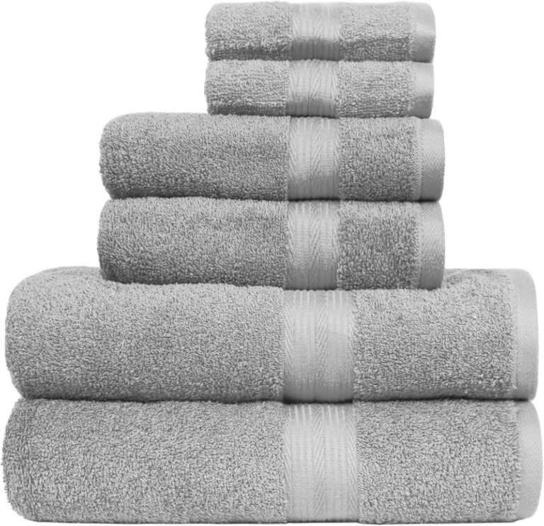 Le Meilleur Set de Bain : Amazon Basics en 6 Pièces pour un Confort Foulard!