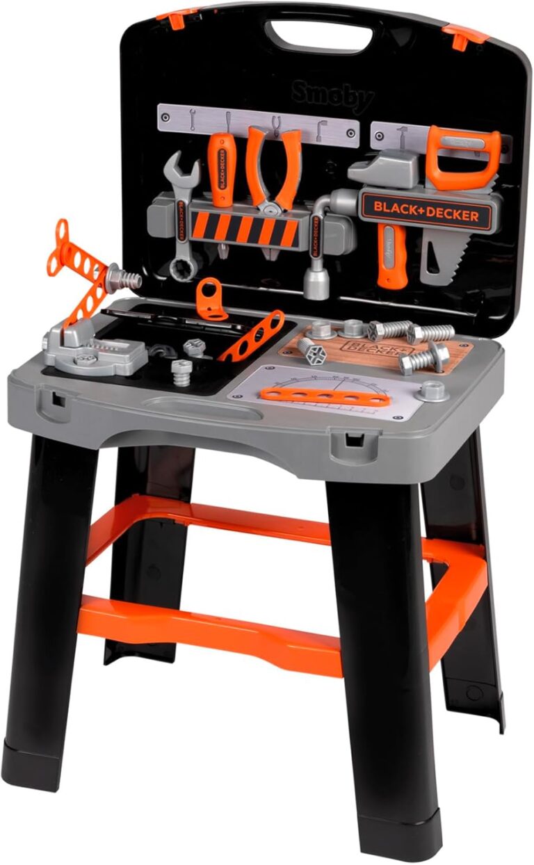 Le Meilleur Établi de Bricolage pour Enfants : Smoby - Black+Decker en Action!