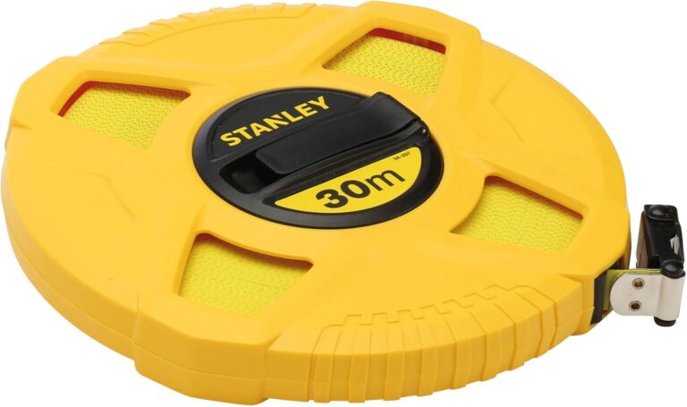 Le Mètre À Ruban STANLEY : Précision et Durabilité à Portée de Main !