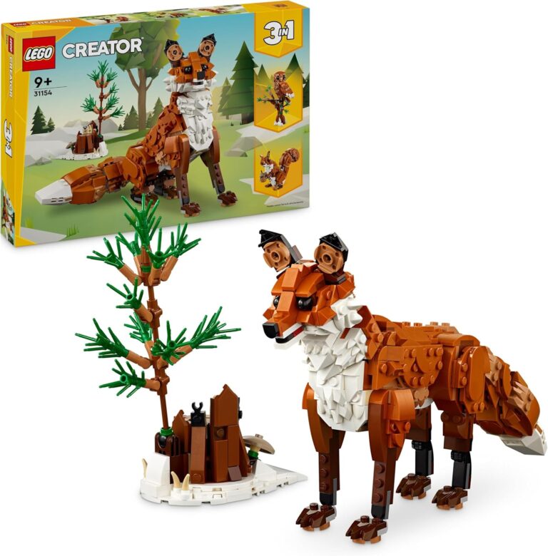 LEGO Creator : Le Renard Roux et Ses Amis ! Le Meilleur 3-en-1 Pour Amuser et Émerveiller !