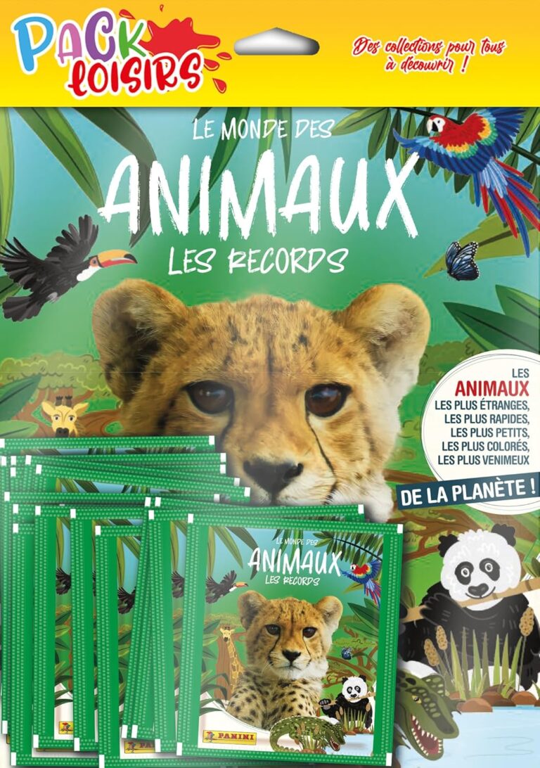 Les Meilleurs Albums Panini Animaux : Fun et 50 Pochettes Inclus!