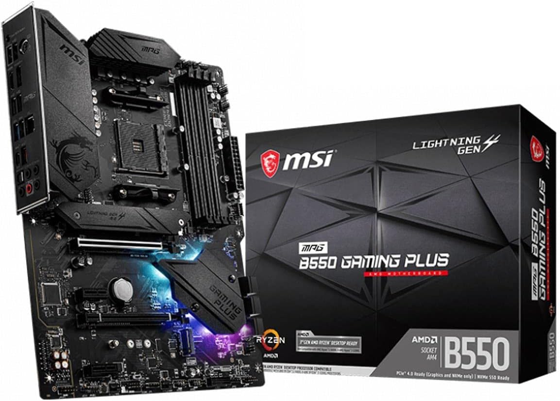 MSI MPG B550 Gaming Plus : La Mère des Cartes pour Gamer AMD !