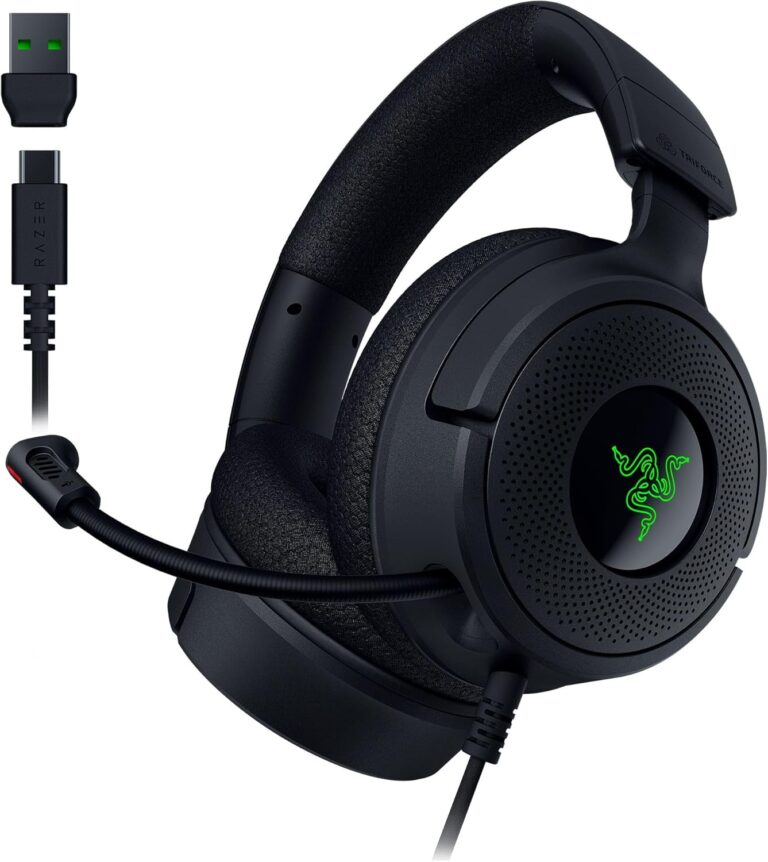 Razer Kraken V4 X : Le Meilleur Casque Gaming Filaire pour un Son Époustouflant !