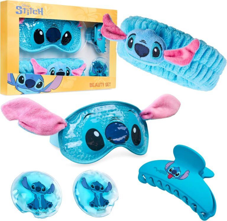 Réveillez votre regard avec le Masque Froid Yeux Stitch : l'accessoire Beauté incontournable !