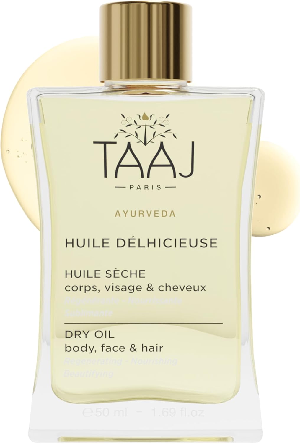 TAAJ Huile Délhicieuse : Le Secret de Beauté 100% Naturel pour Peau et Cheveux!