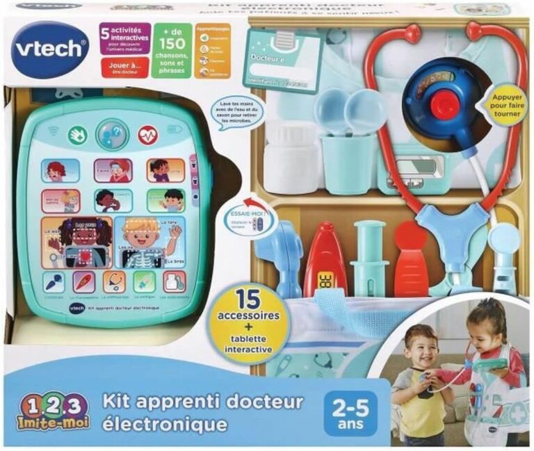 Top 5 des Kits d'Apprenti Docteur pour Éveiller les Petits !