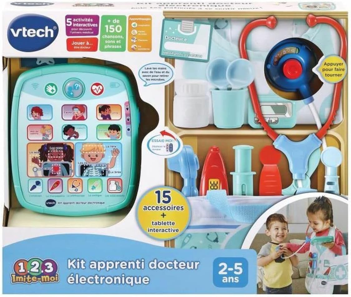Top 5 des Kits d'Apprenti Docteur pour Éveiller les Petits !
