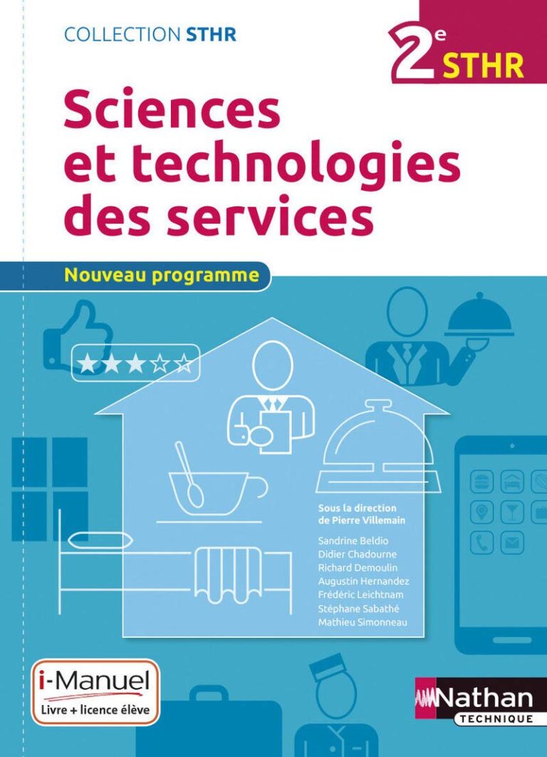 Top 5 Meilleurs Ouvrages en Sciences et Technologies des Services : STHR Dévoilé !
