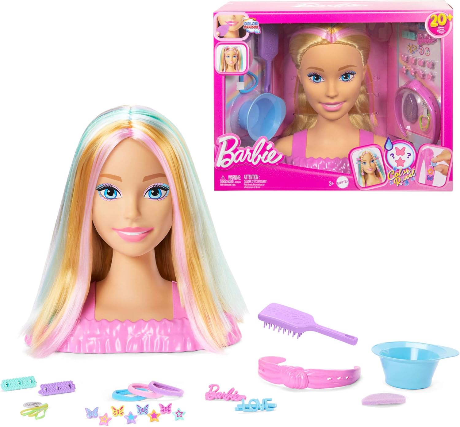 Transformez la coiffure : La Barbie Color Reveal qui fait briller la créativité!